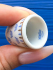 Rorstrand наперсток Thimbles of the Worlds Greatest Porcelain Houses, винтажный, коллекционный