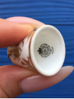Винтажный коллекционный наперсток Grainger Gold от Royal Worcester