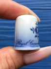 Royal Copenhagen наперсток Thimbles of the Worlds Greatest Porcelain Houses, винтажный, коллекционный
