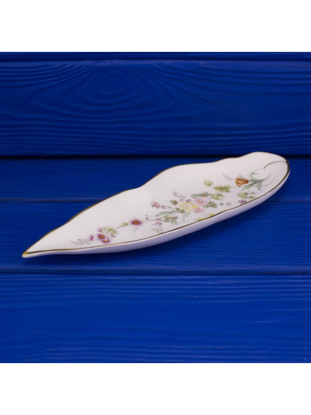 Винтажное блюдо Wedgwood ДИЗАЙН MIRABELLE длинное, фарфор