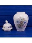 Винтажный фарфоровый горшочек с крышкой дизайна Wild Tudor от Aynsley