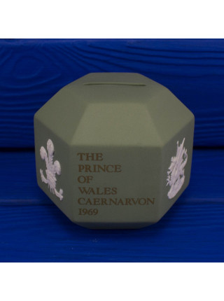 Копилка Wedgwood зелёный Jasper