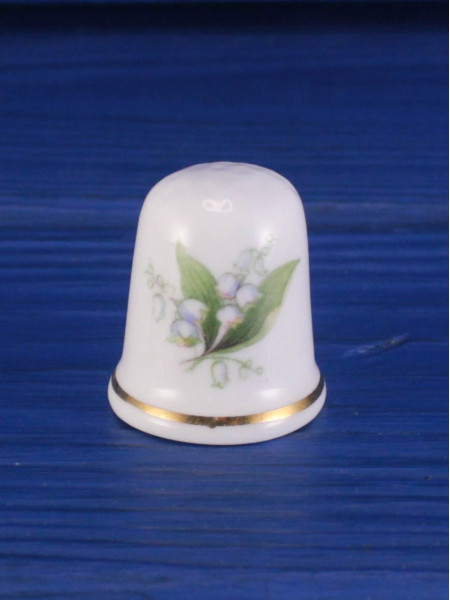 Коллекционный наперсток Lily of the Valley от Phoenix с изображением ландышей