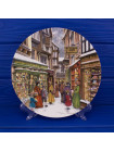 Тарелка Royal Doulton 3565A Christmas Fayre с сертификатом и брошюрой