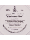 Тарелка Royal Doulton 277A Christmas Tree с сертификатом и брошюрой