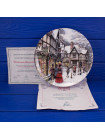 Тарелка Royal Doulton 370A Christmas Decorations с сертификатом и брошюрой