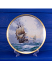 Тарелка FRANKLIN MINT "100-пушечный фрегат Victory"
