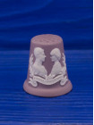 Wedgwood наперсток Royal Wedding, Свадьба Чарльза и Дианы, винтажный, коллекционный, бисквитный фарфор, джаспер