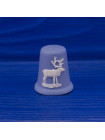 Редкий коллекционный наперсток Wedgwood "Северный олень" 1984 года