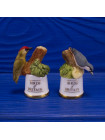 Пара наперстков "Green Woodpecker и Nuthatch" серии BIRDS of BRITAIN от Sutherland