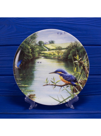 Тарелка Wedgwood "Country Waters - The Kingfisher"