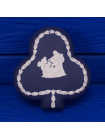 Шкатулка Wedgwood "Крести" редкого темно-синего цвета из коллекционной серии Карточные Масти
