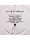 Тарелка Wedgwood номер 311 A "Arrival of the Carol Singers" серии Colin Newmans Country Christmas