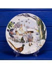 Тарелка Wedgwood номер 869 "The Woodsman" серии Colin Newmans Country Christmas
