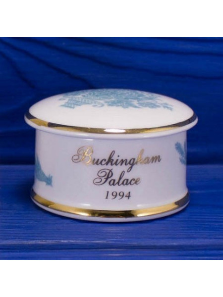 Buckingham Palace шкатулка, таблетница, винтажная, фарфоровая, Англия, 1994 год