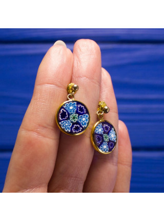 Эффектные серьги Millefiori от Le Murrine Veneziane