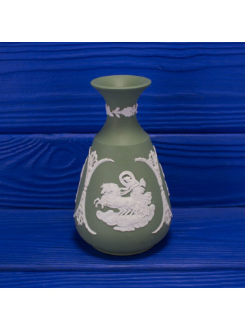 Коллекционная ваза Wedgwood зелёный Jasper