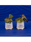 Пара наперстков "Greenfinch и Goldfincht" серии BIRDS of BRITAIN от Sutherland