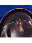 Тарелка с изображением лошадей из ограниченной коллекции Noble and Free от Danbury Mint №4607 "Entering the Light"