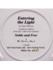 Тарелка с изображением лошадей из ограниченной коллекции Noble and Free от Danbury Mint №4607 "Entering the Light"