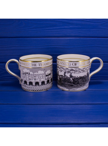 Пара редких коллекционных кружек от Spode