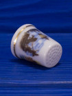 Epiag наперсток Images of Prague винтажный, коллекционный, фарфоровый, Thimble Collectors Club
