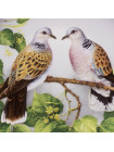 Franklin Mint, Limoges, Haviland тарелка Turtle Dove, горлица, винтажная, фарфоровая