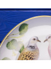 Franklin Mint, Limoges, Haviland тарелка Turtle Dove, горлица, винтажная, фарфоровая