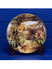 Тарелка Wedgwood "Robin and Honeysuckle" коллекционной серии Old English Gardens