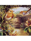 Тарелка Wedgwood "Robin and Honeysuckle" коллекционной серии Old English Gardens