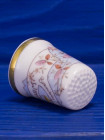 Royal Doulton наперсток Winter, Зима, Brambly Hedge, Jill Barklem, винтажный, коллекционный, фарфоровый