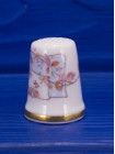 Royal Doulton наперсток Winter, Зима, Brambly Hedge, Jill Barklem, винтажный, коллекционный, фарфоровый