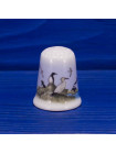 Poole Pottery наперсток Seabirds, винтажный, коллекционный, Thimble Collectors Club