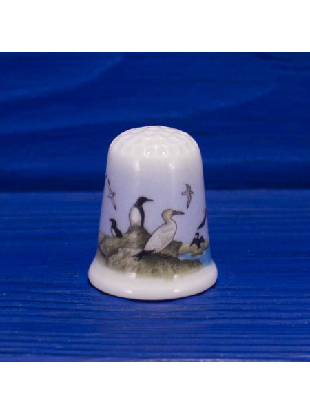 Poole Pottery наперсток Seabirds, винтажный, коллекционный, Thimble Collectors Club