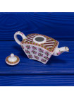 Миниатюрный чайник из коллекционного выпуска Miniature Teapot Collection от Porcelain Art