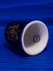 Limoges наперсток Golden Bouquet, винтажный, коллекционный, фарфоровый, Thimble Collectors Club