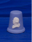 Редкий коллекционный наперсток, выпущенный к 250-летию компании Wedgwood, с профилем основателя компании Джозайи Веджвуда 1980 года