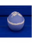 Wedgwood шкатулка в форме яйца, винтажная, коллекционная, джаспер, бисквитный фарфор