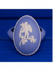 Wedgwood шкатулка в форме яйца, винтажная, коллекционная, джаспер, бисквитный фарфор
