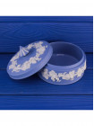 Редкая коллекционная винтажная шкатулка с виноградной лозой от Wedgwood 1978 года малая