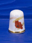 Victoria наперсток Cornfield, винтажный, коллекционный, Thimble Collectors Club