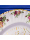 Royal Albert часы настенные Old Country Roses, фарфоровые, винтажные, коллекционные