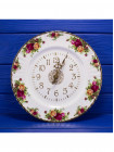 Royal Albert часы настенные Old Country Roses, фарфоровые, винтажные, коллекционные