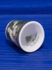 NG Oficina de Porcelanas наперсток Egrets, винтажный, коллекционный, Thimble Collectors Club