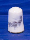 Sunrise наперсток Arctic, винтажный, коллекционный, Thimble Collectors Club