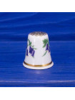 Spode наперсток Bluebell, The 1987 Flower of the Year, винтажный, коллекционный, Thimble Collectors Club