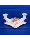 Редкий винтажный миниатюрный подсвечник дизайна Posies от Royal Crown Derby