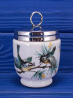 Royal Worcester кодлер дизайна Birds, английский коддлер на два яйца, винтажный
