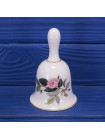 Винтажный колокольчик из костяного фарфора дизайна Hathaway Rose от Wedgwood