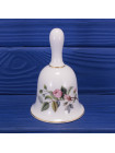 Винтажный колокольчик из костяного фарфора дизайна Hathaway Rose от Wedgwood